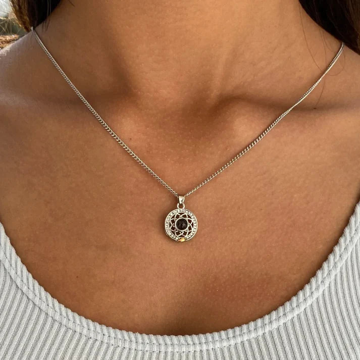 Collar de Pareja Sol y Luna
