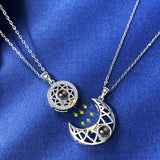 Collar de Pareja Sol y Luna