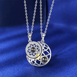 Collar de Pareja Sol y Luna